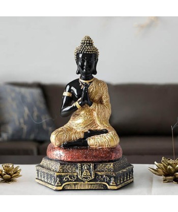 Statue Bouddha Amitabha Noir et Or prix pour 