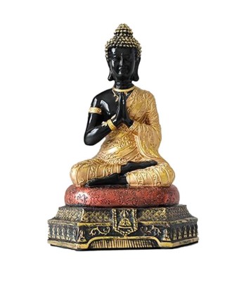 Statue Bouddha Amitabha Noir et Or prix pour 