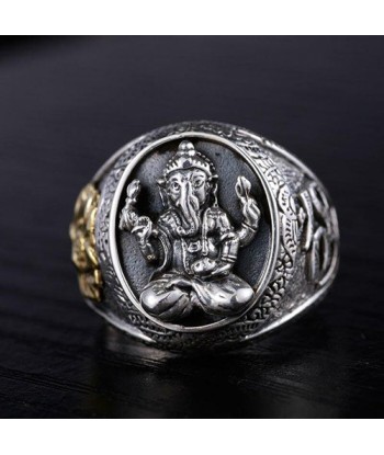 Bague Bouddha Dieu Ganesh (Argent) Le MVP de beaucoup