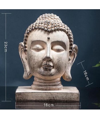 Tête de Bouddha d'Intérieur paiement sécurisé