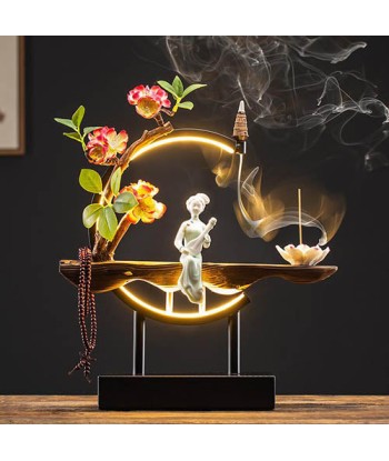 Lampe de Bureau Bouddha avec Encens Véritable concentré