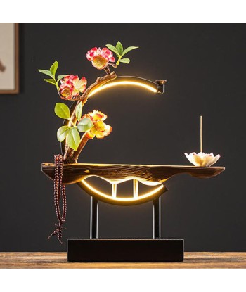 Lampe de Bureau Bouddha avec Encens Véritable concentré