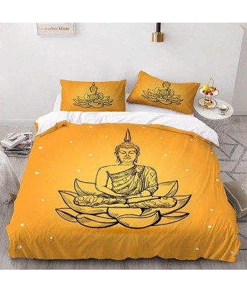 Housse de Couette Bouddha et Fleur de Lotus en ligne