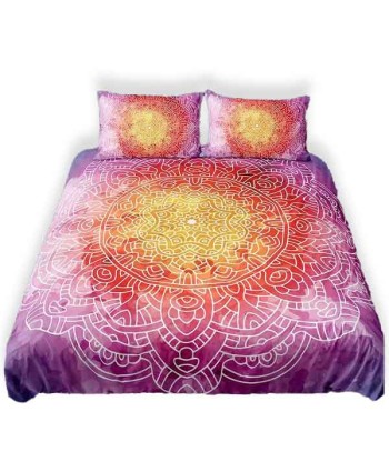 Housse de Couette Bouddha avec Mandala Rose du meilleur 