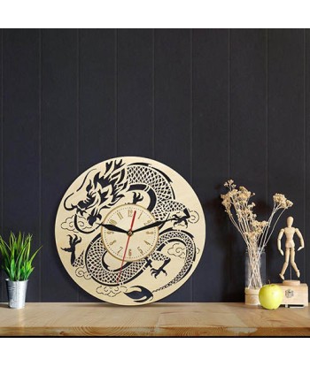 Horloge Bouddha avec Dragon Chinois Vous souhaitez 