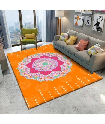 Tapis Mandala Motif Multicolore votre