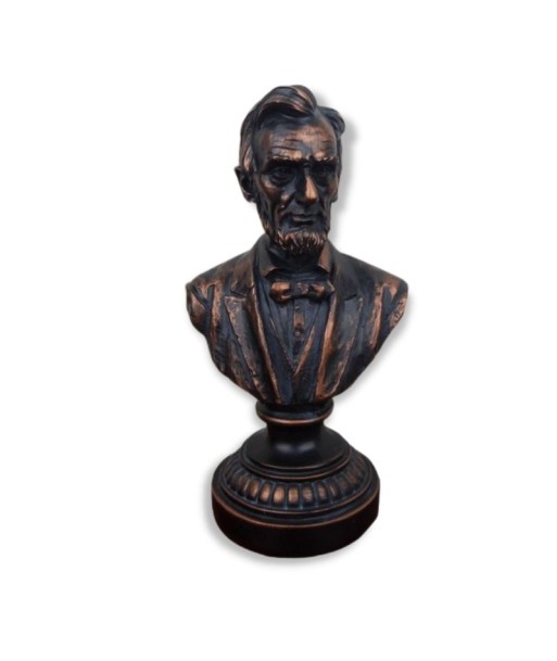 Statue Homme  Buste Abraham Lincoln ou a consommer sur place