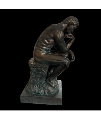 Statue Homme  Le Penseur de Rodin Reproduction effet bronze 20 cm Jusqu'à 80% De Réduction