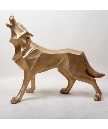 Statue Loup  Origami pas cher 