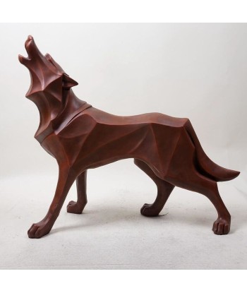 Statue Loup  Origami pas cher 