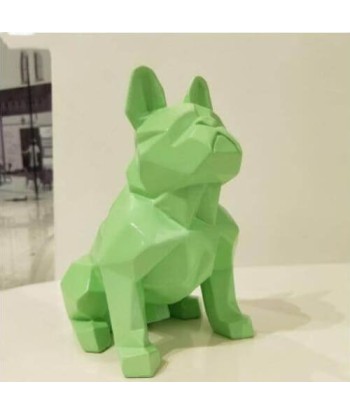 Statue Bouledogue  Origami 20 cm en ligne