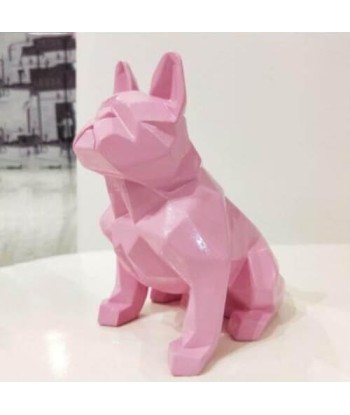 Statue Bouledogue  Origami 20 cm en ligne