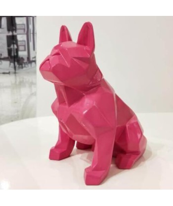 Statue Bouledogue  Origami 20 cm en ligne