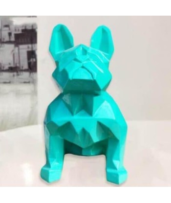 Statue Bouledogue  Origami 20 cm en ligne