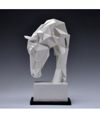 Statue Tête de Cheval  Origami Livraison rapide