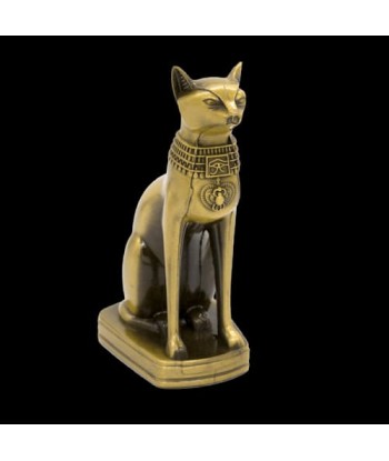 Statue Bastet Egypte  Effet Bronze Paris Déstockage Promo