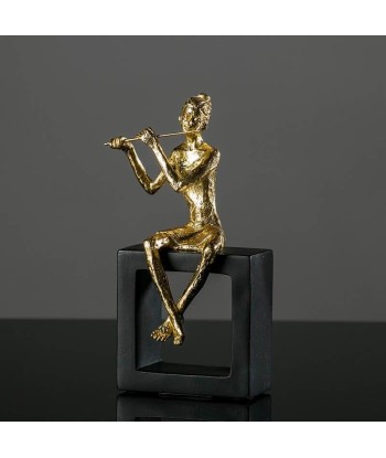 Statue Femme  Musicienne Design 20 cm destockage