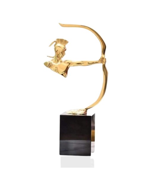 Statue Homme  Archer d'Or Deluxe la colonne vertébrale