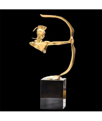 Statue Homme  Archer d'Or Deluxe la colonne vertébrale