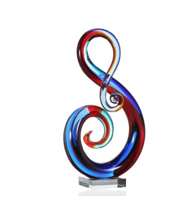 Sculpture Moderne  Verre Multicolore Design sélection de produits