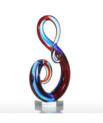 Sculpture Moderne  Verre Multicolore Design sélection de produits