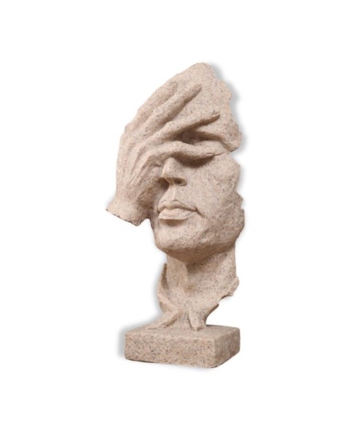 Statue Homme  Sculpture Visage Contemporaine en ligne des produits 