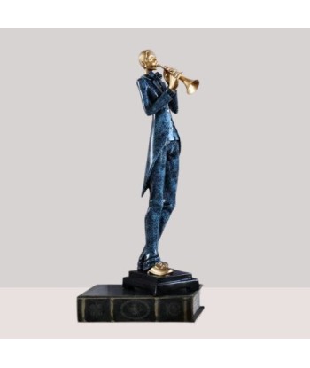 Statue Homme  Groupe de Jazz pas cheres