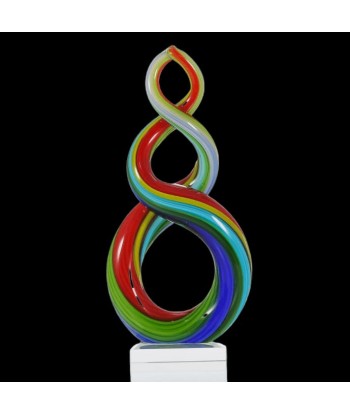 Sculpture Contemporaine  Multicolore de Verre pas cher chine