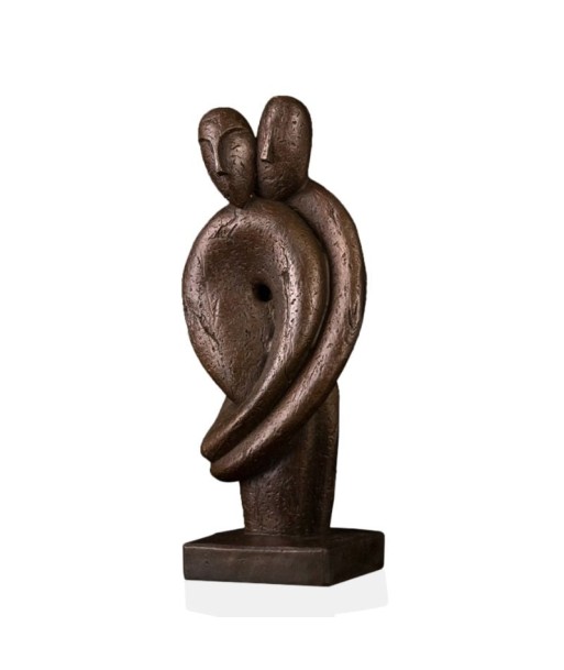 Sculpture Couple Bronze Livraison rapide