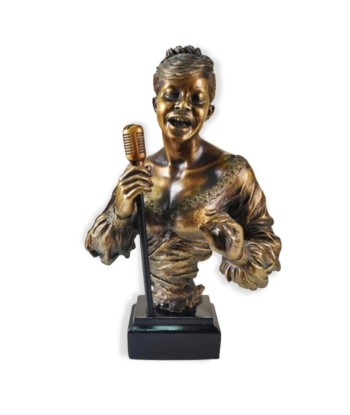 Statue Femme  Chanteuse Jazz l'achat 