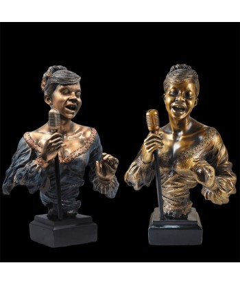 Statue Femme  Chanteuse Jazz l'achat 