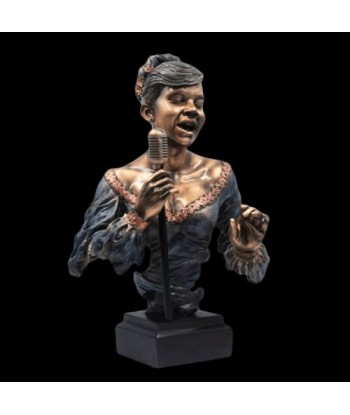 Statue Femme  Chanteuse Jazz l'achat 