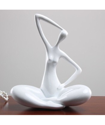 Statue Femme Ronde  Design Yoga 27 cm de la marque