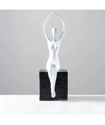 Statue Femme  Contemporaine Assise 50-70% off 