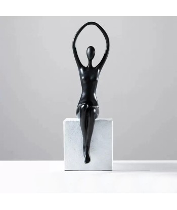 Statue Femme  Contemporaine Assise 50-70% off 