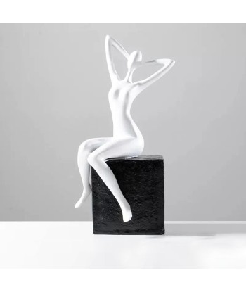 Statue Femme  Contemporaine Assise 50-70% off 