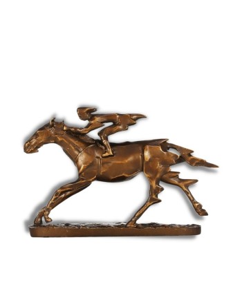 Statue Cheval en Bronze  Moderne 21 cm en linge