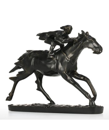 Statue Cheval en Bronze  Moderne 21 cm en linge