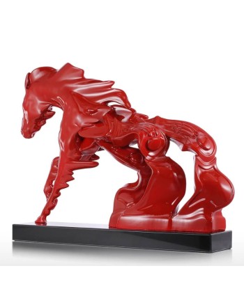 Statue Cheval  Surréaliste Amélioration de cerveau avec