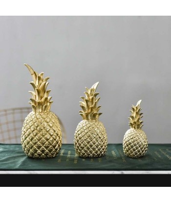 Sculpture Contemporaine  Ananas Mat brillant des détails fins