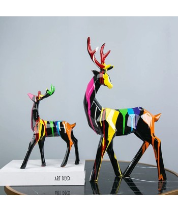 Statue Cerf  Daim Origami le concept de la Pate a emporter 