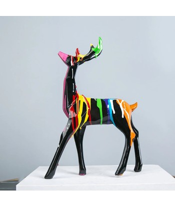 Statue Cerf  Daim Origami le concept de la Pate a emporter 