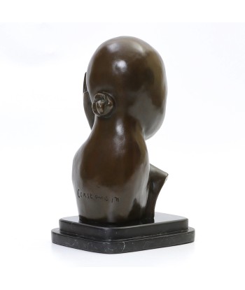 Statue Bronze Reproduction Brancusi Mlle Pogany I 27 cm la livraison gratuite