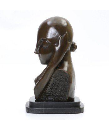 Statue Bronze Reproduction Brancusi Mlle Pogany I 27 cm la livraison gratuite