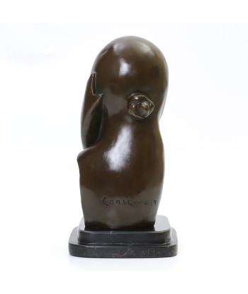 Statue Bronze Reproduction Brancusi Mlle Pogany I 27 cm la livraison gratuite