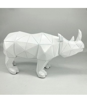 Statue Rhinocéros  Origami Amélioration de cerveau avec