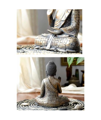 Sculpture Moderne  Statue Bouddha Assis pas cher