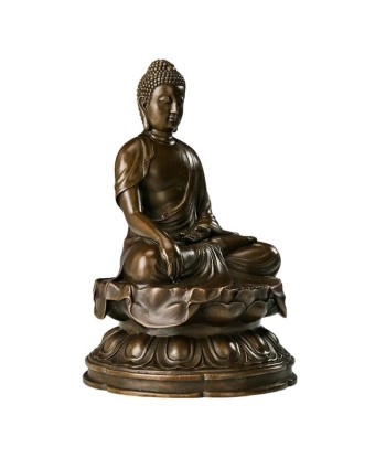 Sculpture Bronze  Statue Bouddha 18 cm pas cheres