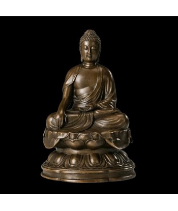 Sculpture Bronze  Statue Bouddha 18 cm pas cheres