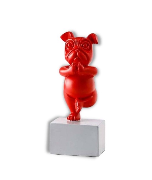 Statue Bouledogue  Yoga 23 cm meilleur choix